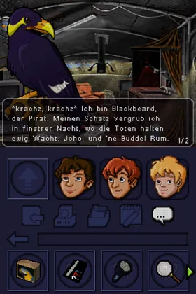 Drei Fragezeichen, Die - Das Geheimnis der Toten (Germany) screen shot game playing